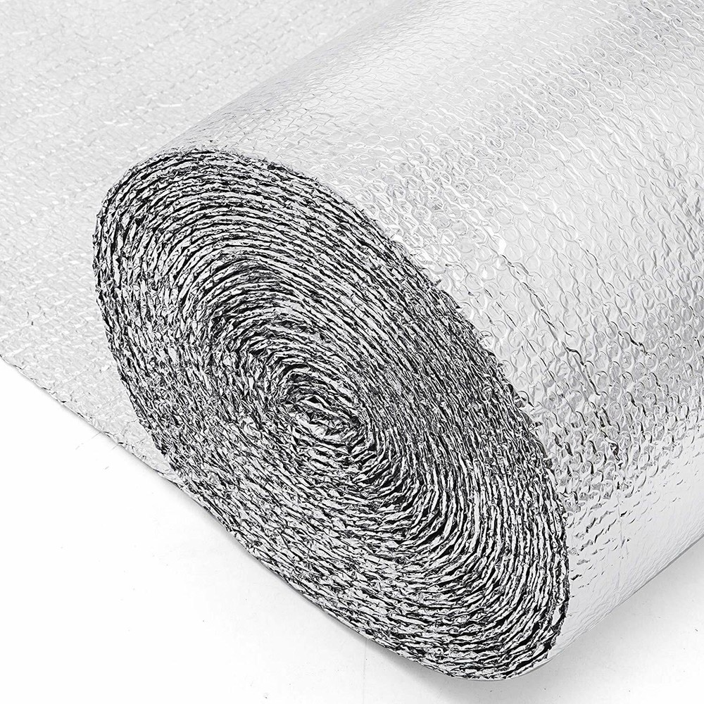 Reflective Foil Insulation Roll Double Bubble Green Energy Reflectix 4x5