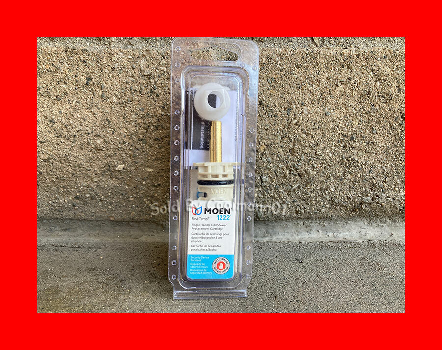 NEW! GENUINE RETAIL MOEN 1222 POSI-TEMP Shower/Tub Handle 1222B Cartridge OEM