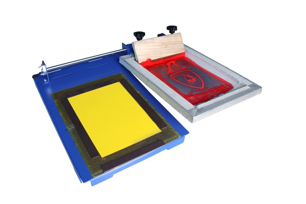 1 Color Sliding Screen Printer Machine Movement Sliding Screen Printer DIY Tool