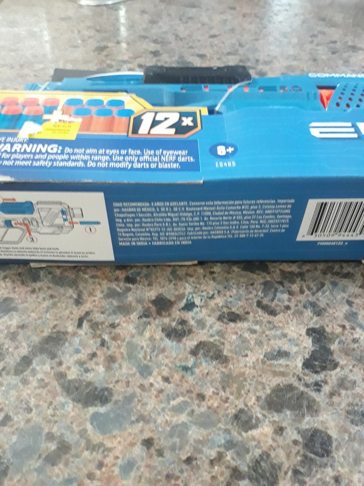 Nerf Elite 2.0 Commander RD-6 Blaster, 6-Dart Rotating