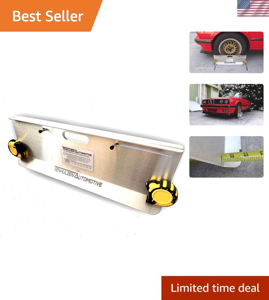 Professional Wheel Alignment Tool - High-Resolution Tape Measures Included