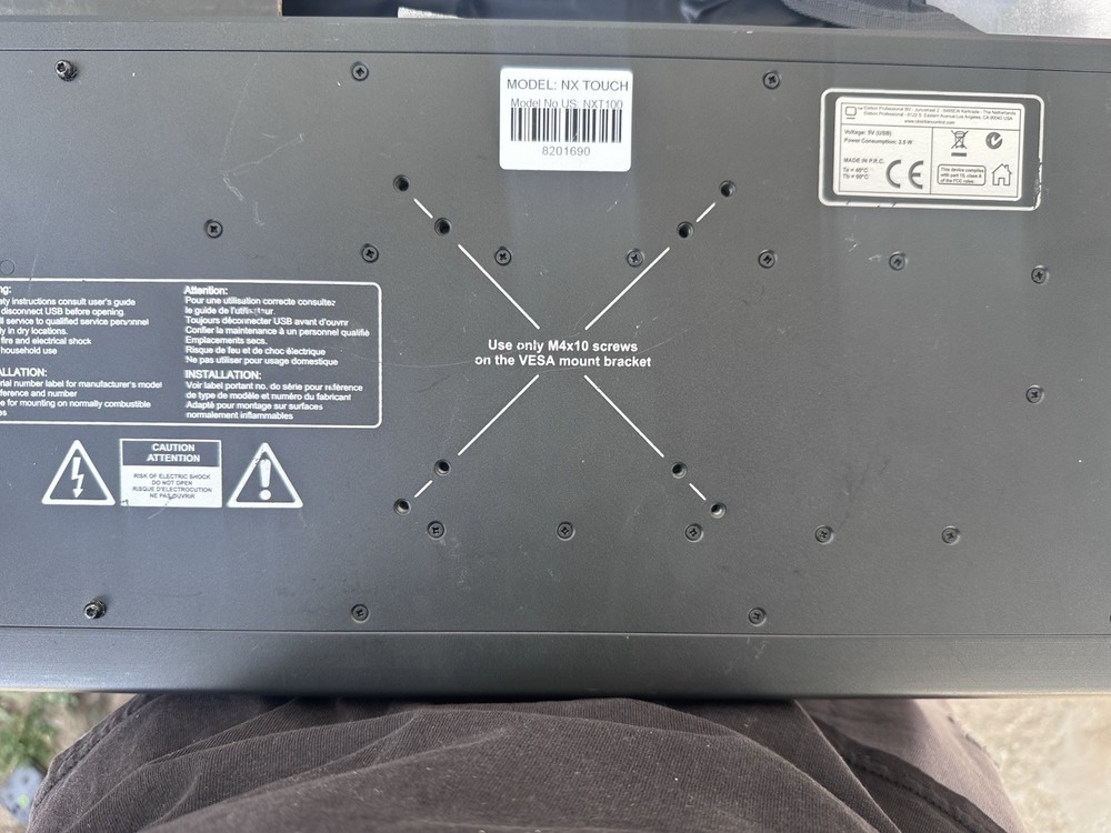 Obsidian NX Touch DMX Lighting Controller Tested and USB Cable