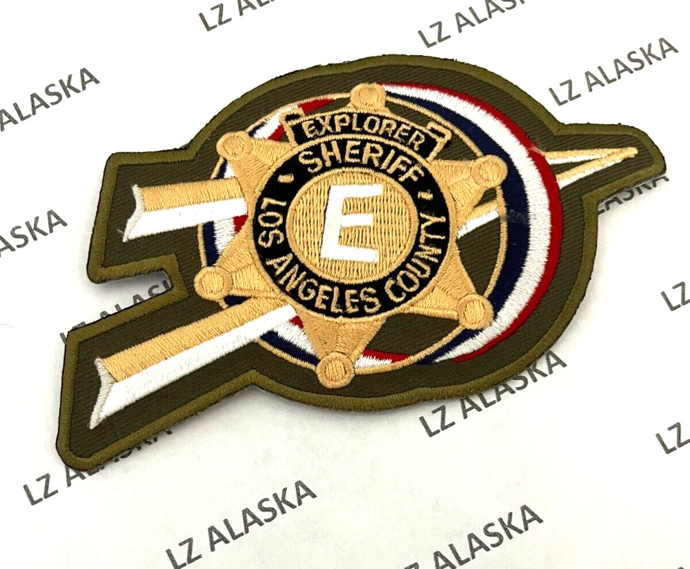 LOS ANGELES COUNTY SHERIFF EXPLORER PATCH (PD14) CALIF.