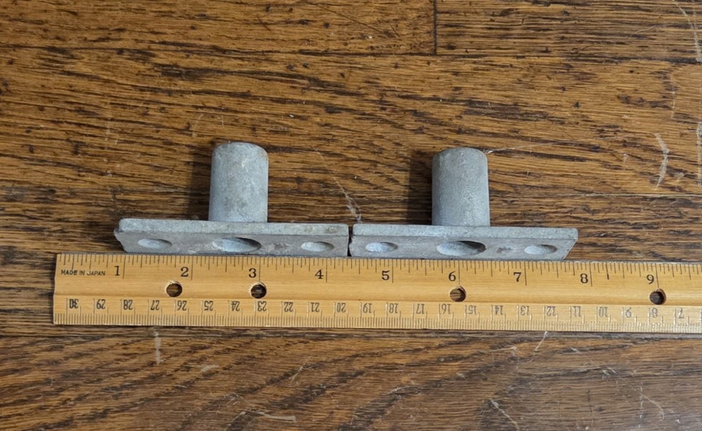 Vintage Oarlock Holders Oar Lock "M"