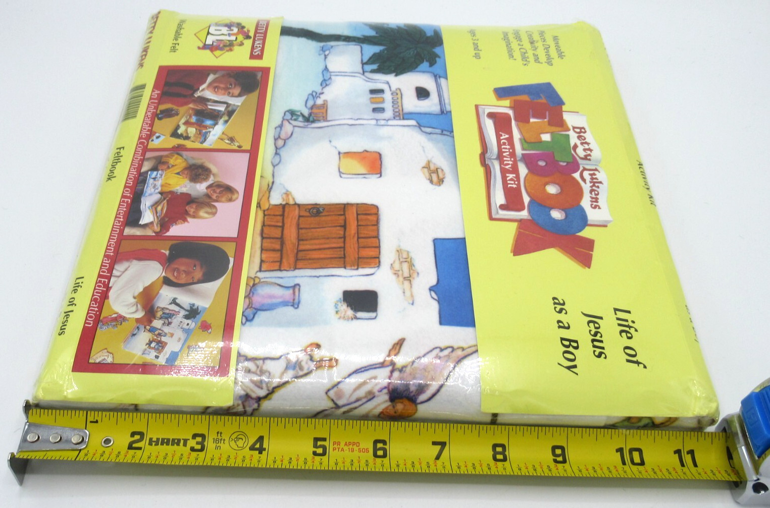 Betty Lukens Felt Book Activity Kit LIFE OF JESUS AS A BOY Sealed Package NEW