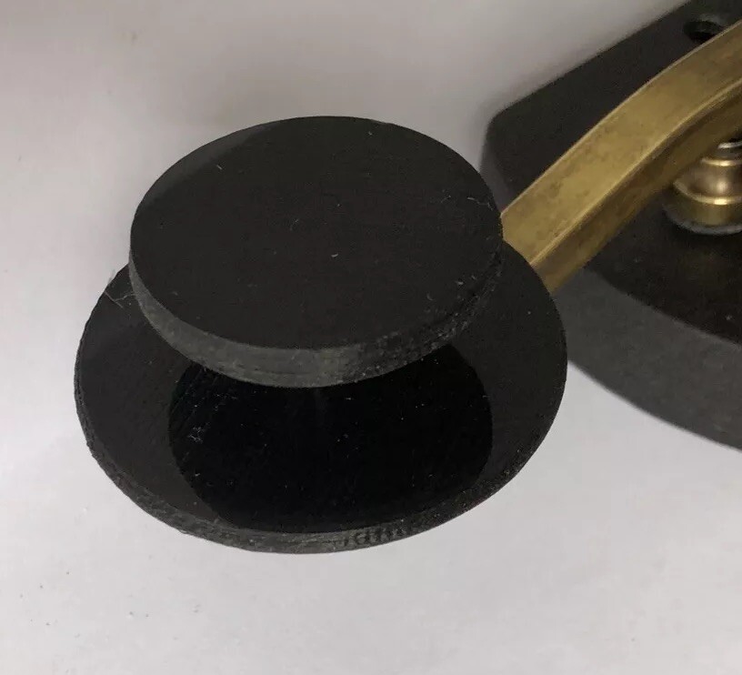Morse code Navy Style Knob