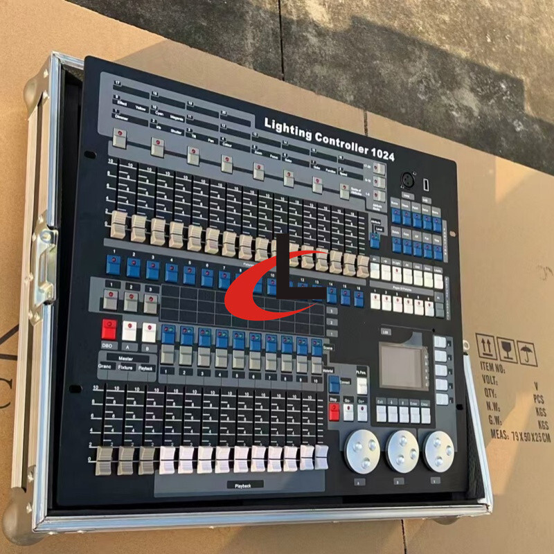 King Kong 1024 Dmx Controller With Flight Case Stage Lighting Console for Show
