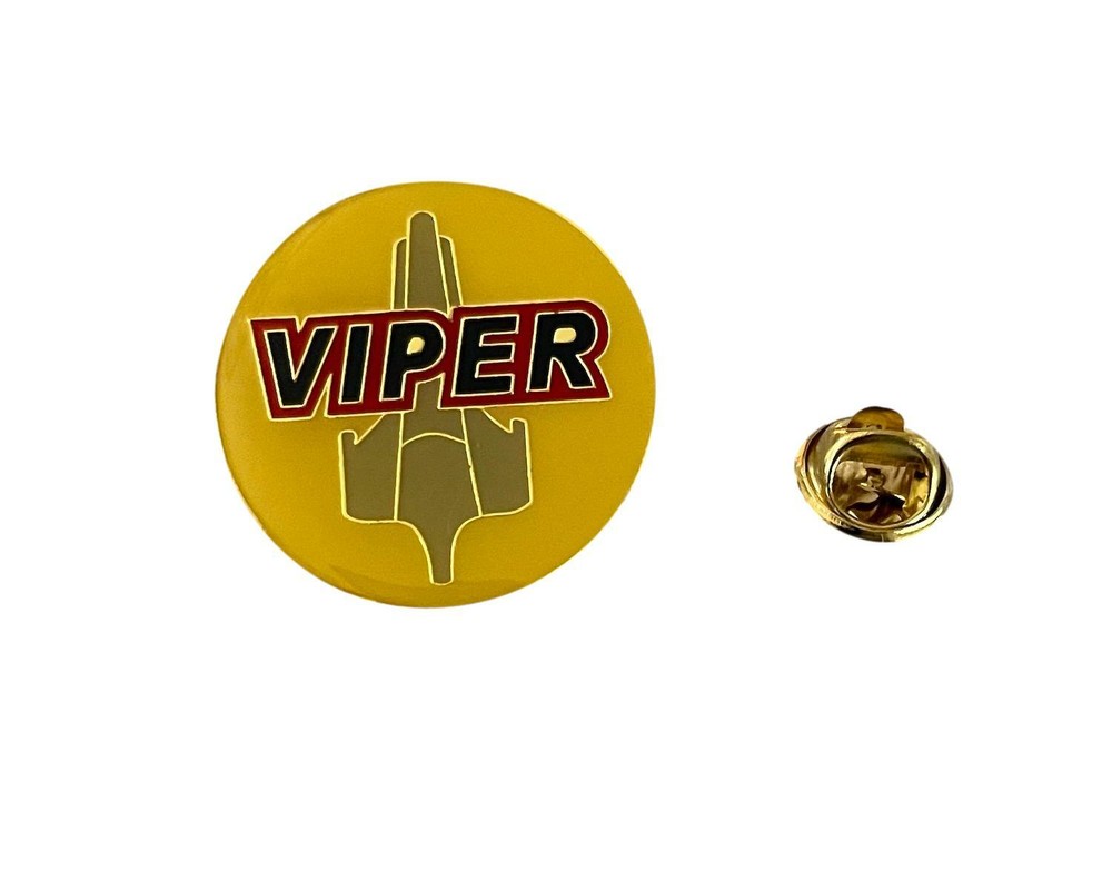 Battlestar Galactica Viper Pilot Yellow BSG Pin