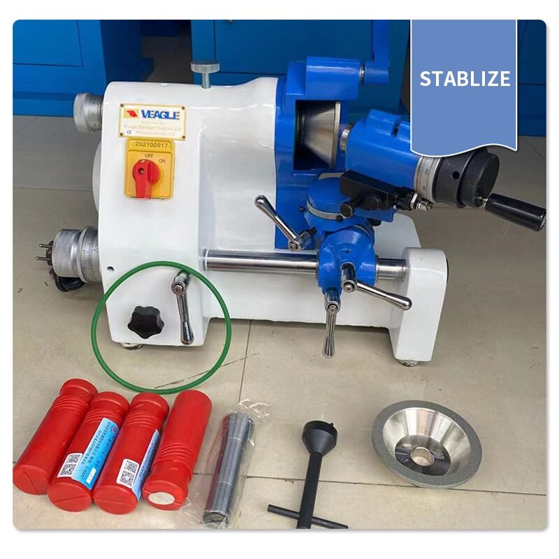 220V U3 Collets Universal Cutter Grinder Drill Sharpener Cutter Grinding Tool