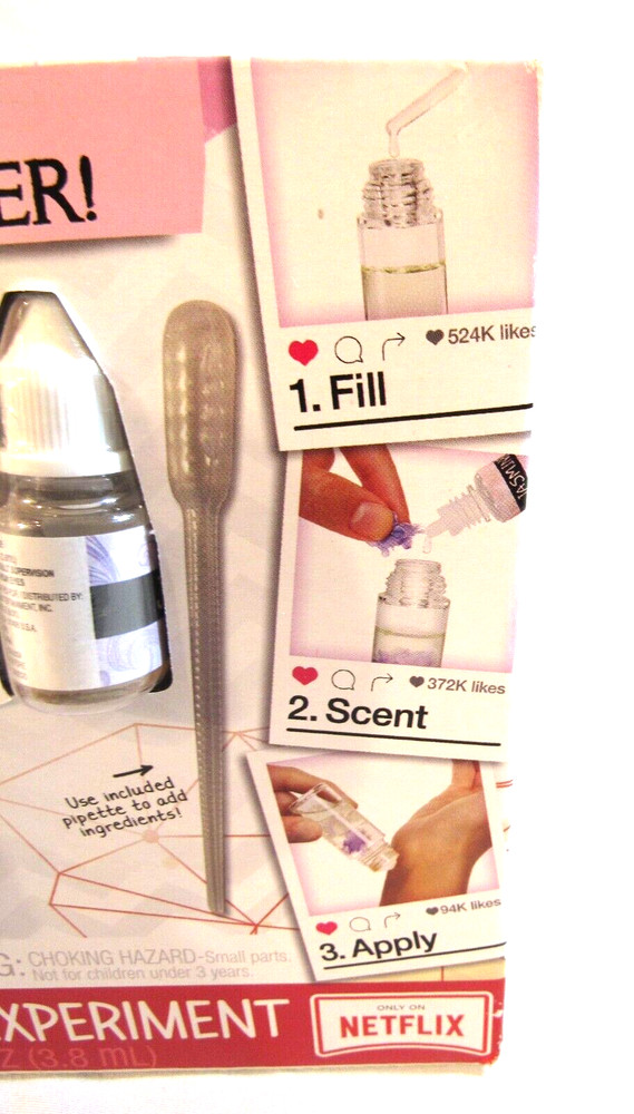 Project Mc2 PERFUME ROLLER Experiment Kit Create Your Own Perfume Scent NEW