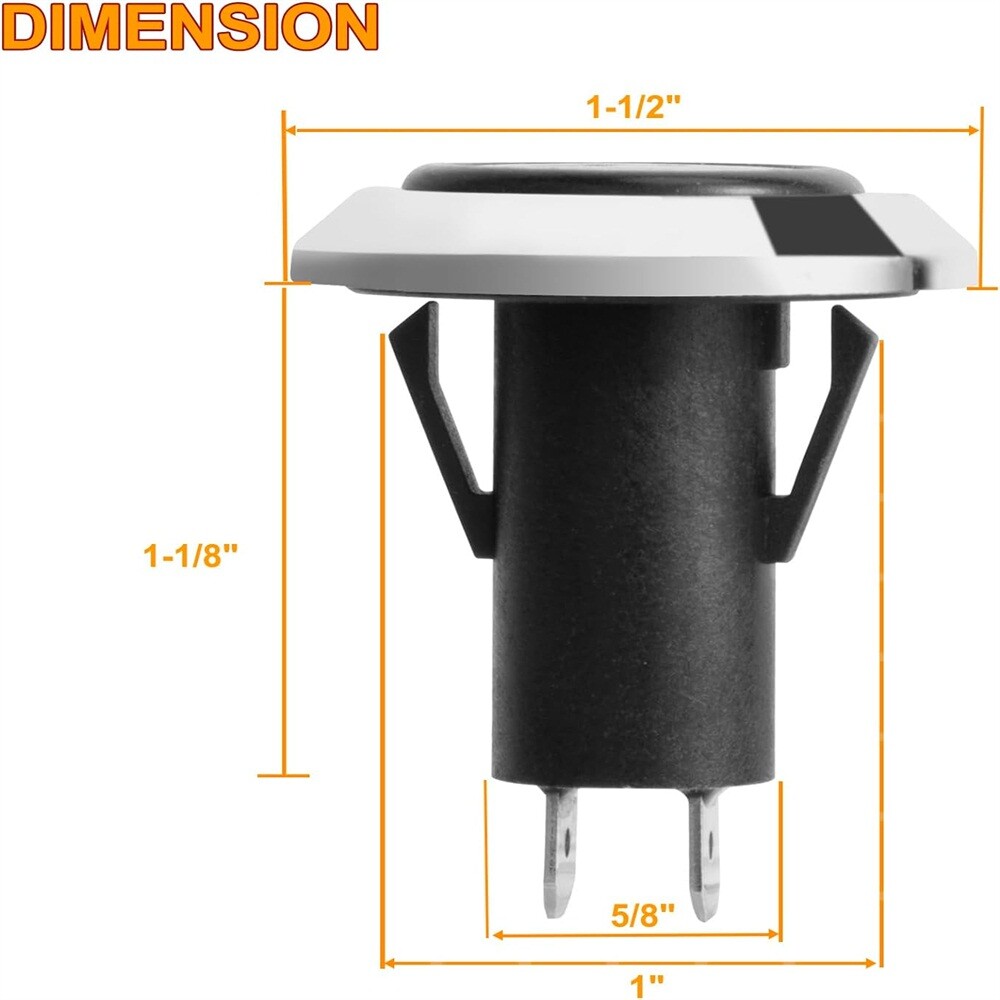 Grill Igniter Button Switch Replacement for Weber 69283 Genesis 2 II E315 S335