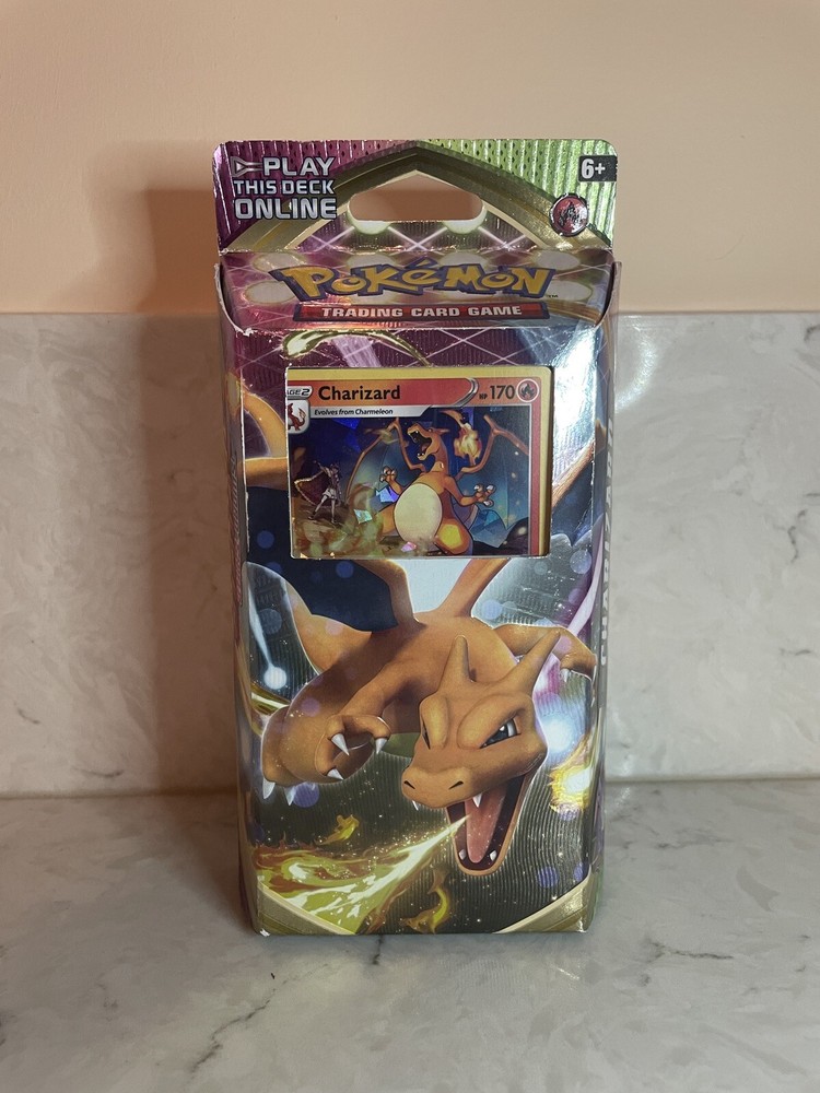Pokémon Sword and Shield Vivid Voltage Cracked Ice Charizard Theme Deck SEALED