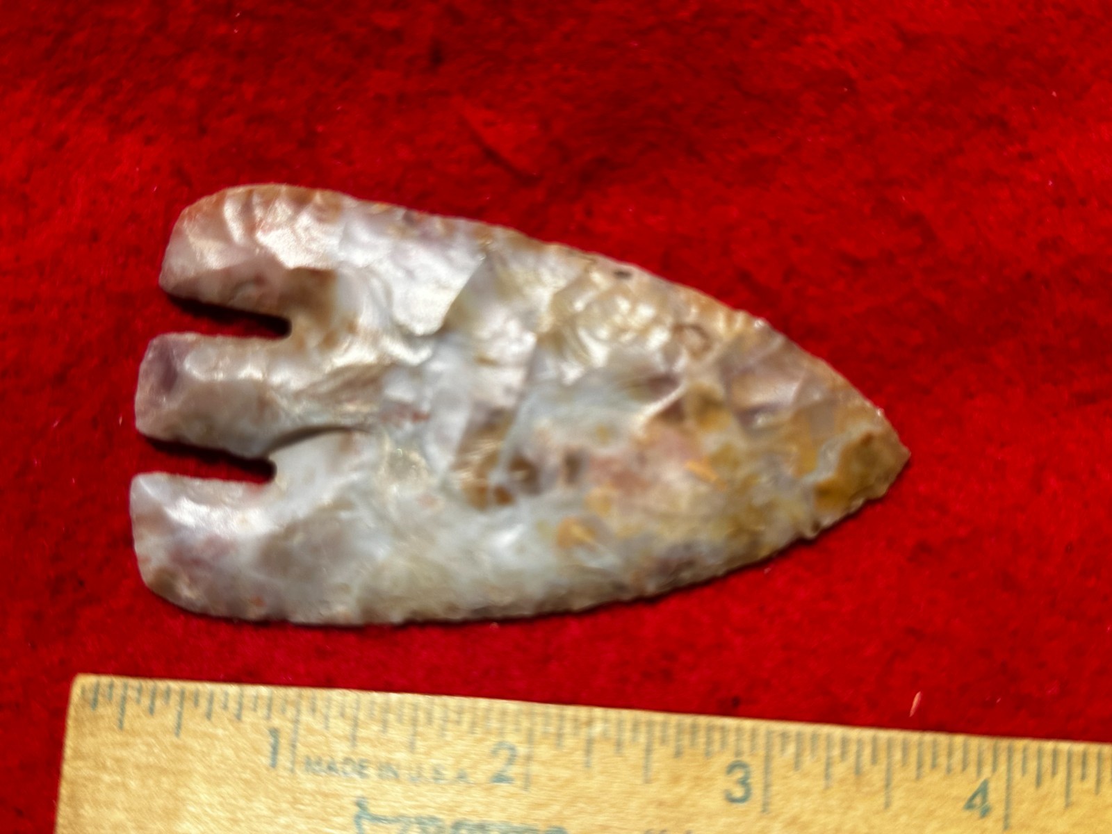 3 1/2" Flintridge Calf Creek Point, Indian Artifacts, Hopewell, Arrowheads