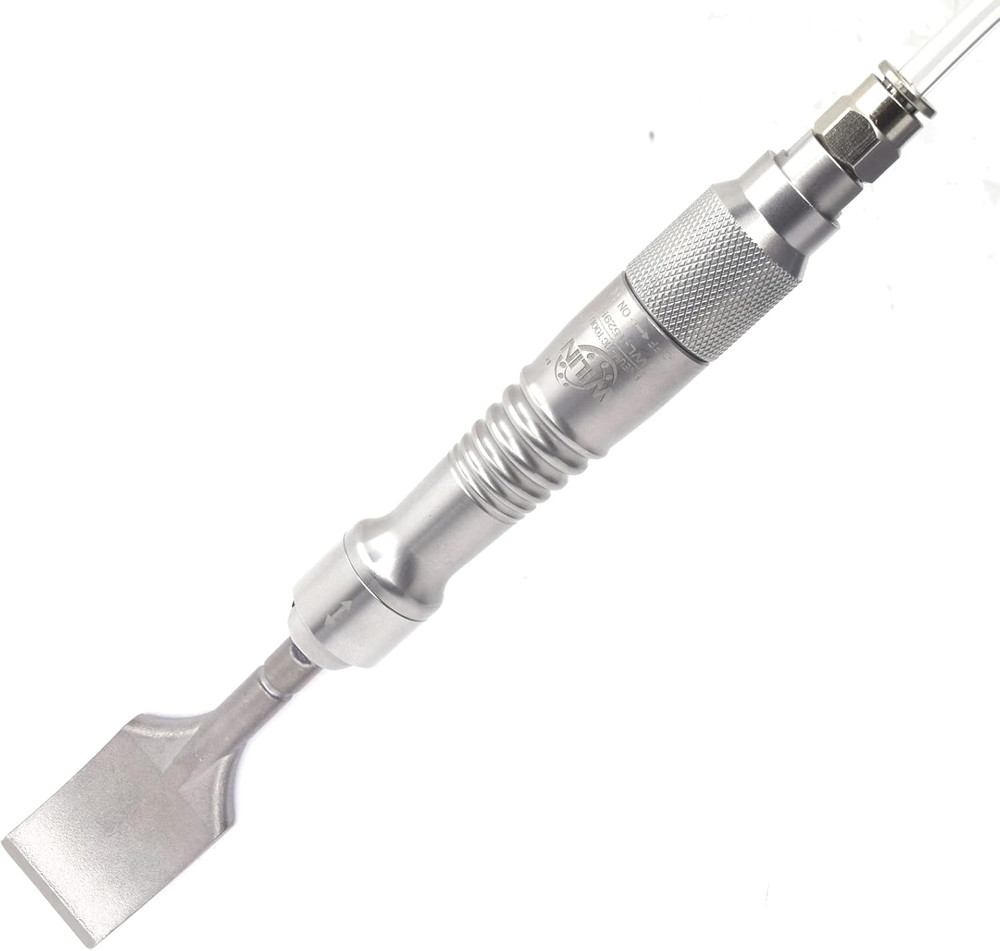 Pneumatic Air Scaler Chisel Set - 5 Flat Points for Dental Use