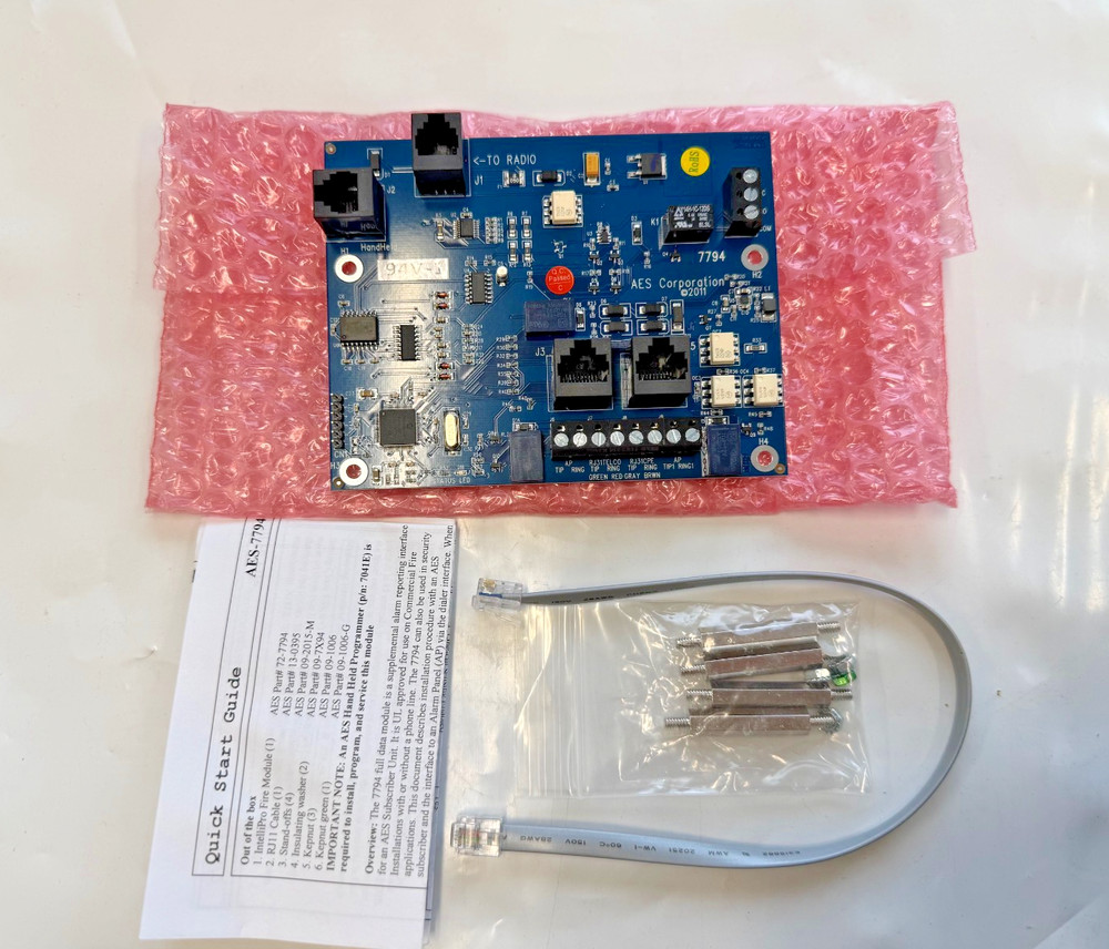AES 7794 Fire Alarm Circuit Board