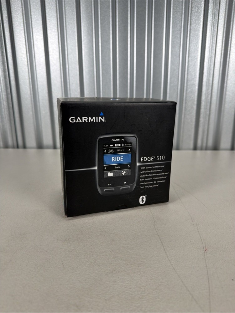 Garmin Edge 510 Cycling Computer Tracker GPS - Works!