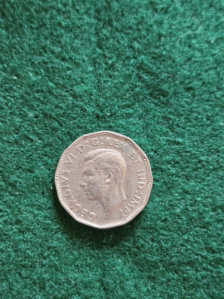 1947 Canada 5 Cent Coin