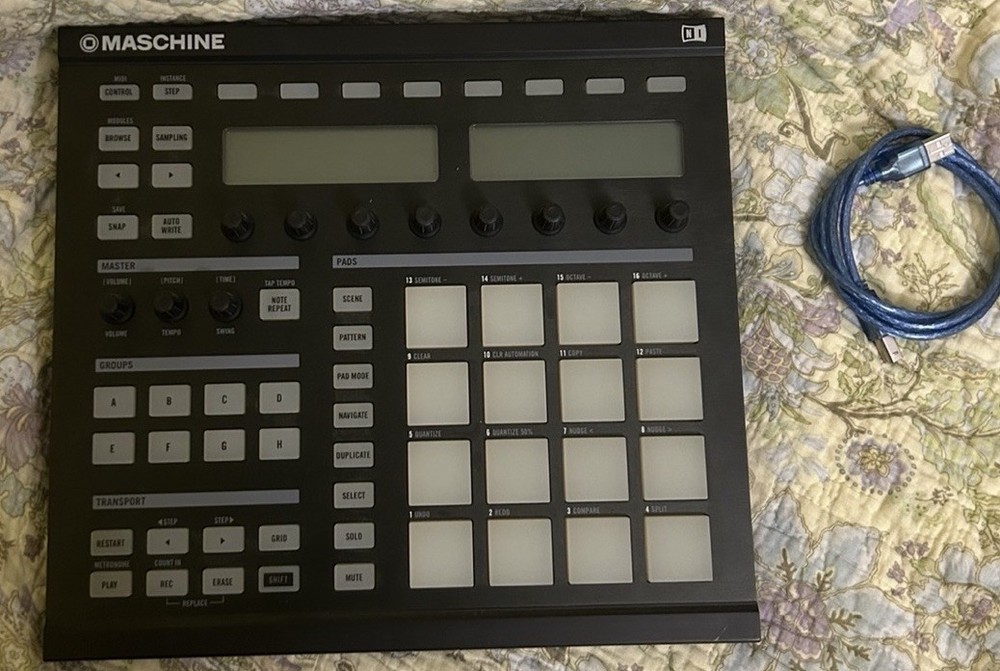 Native Instruments Maschine Pad Controller USB Compatible Digital 16-Key