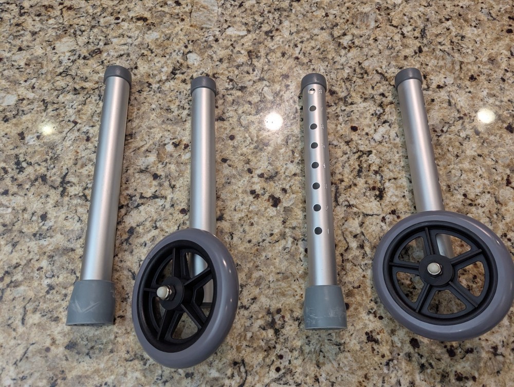 6PCS  12 Inch Walker Wheel Kit