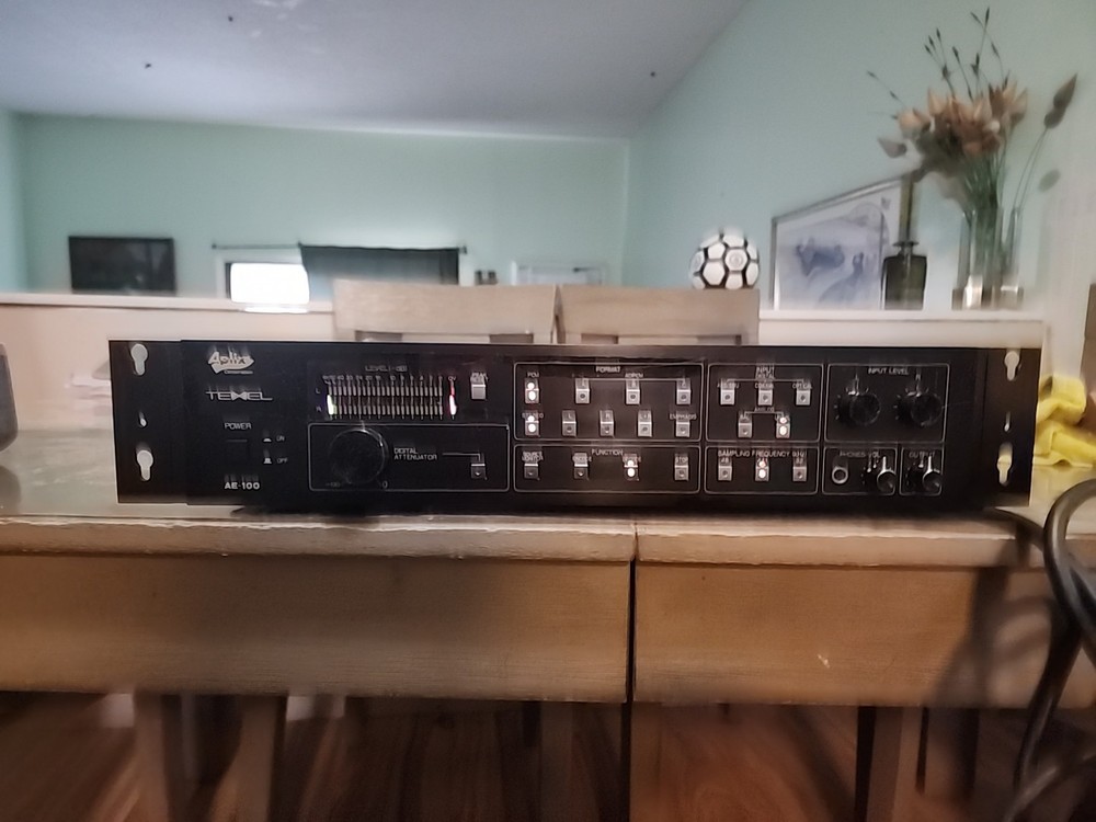 Rare Aplix Texel AE-100 Digital Attenuator UNTESTED