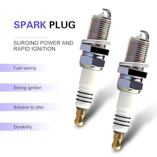 4PCS Spark Plugs, Metal Rustproof Anti-aging Spark Plug Ignition Tool,