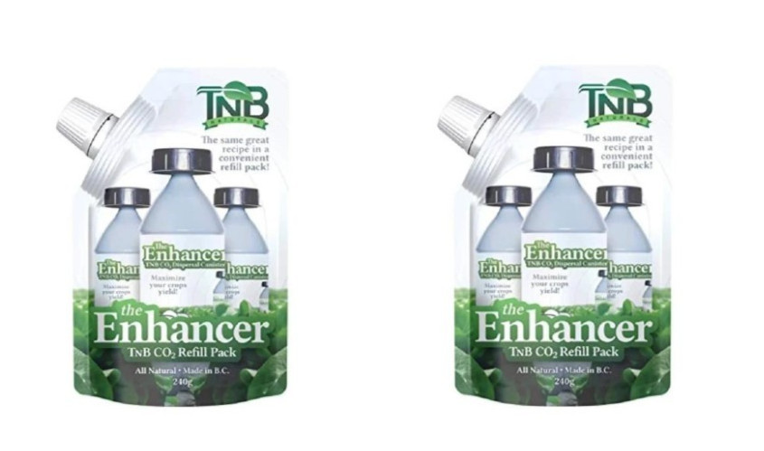TNB Naturals TNBCO2REF Refill Enhancer CO2 Canister Pack, 2 Pack