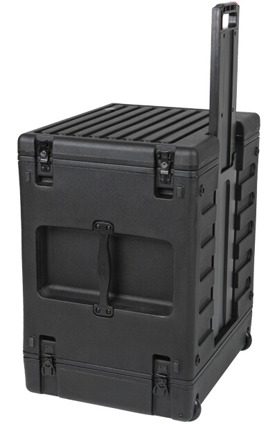 SKB 8 Space Mobile Rack Case with Wheels & Handle