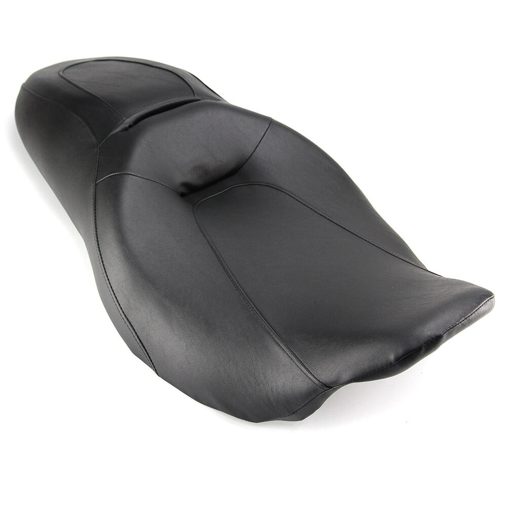 Low Profile Driver Passenger Seat Fits For Harley Road King Street Glide 2008-UP