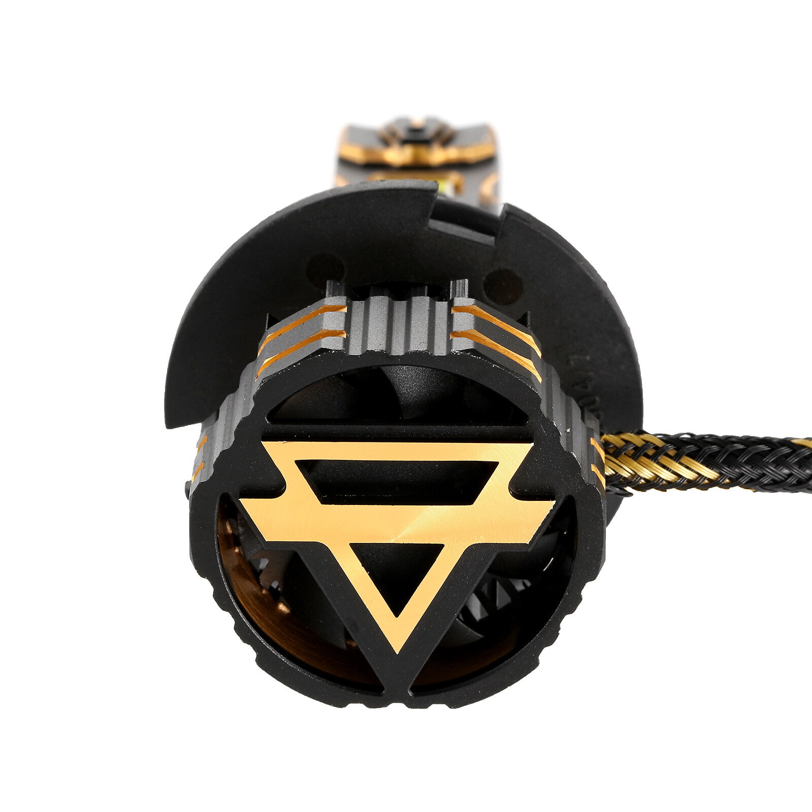 AUXBEAM Canbus 9004 LED Headlight Super Bright Bulb High Low Beam White 25000LM