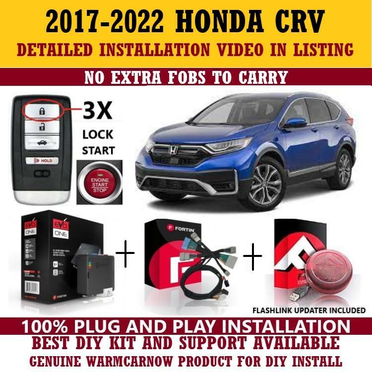 PLUG & PLAY REMOTE START 2018 HONDA CRV PUSH TO START
