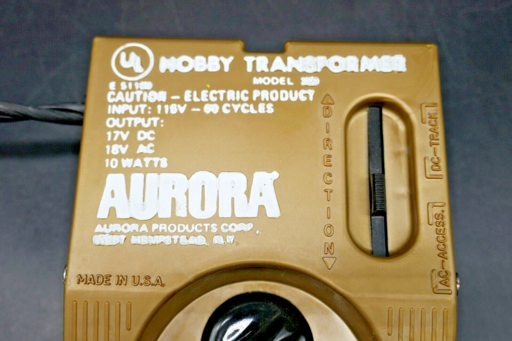 Aurora Hobby Transformer Controller Model 269 - Tested & Working