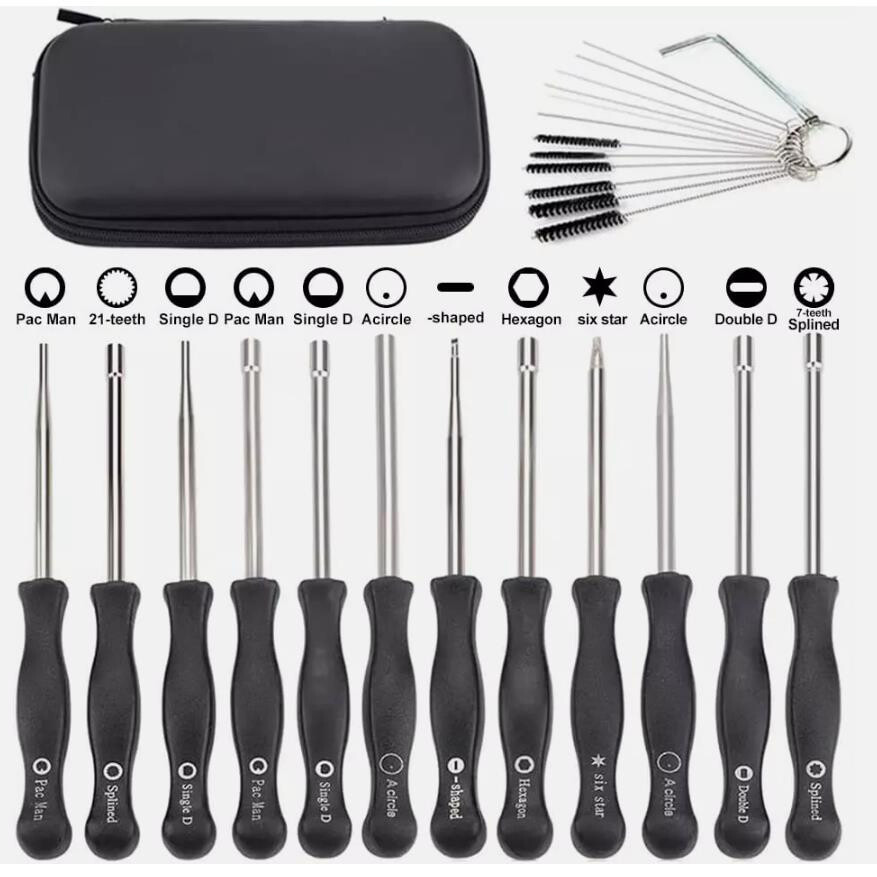 12Pcs Screwdriver Adjustment Tool Carb Adjust Kit Fit 2 Cycle Engine