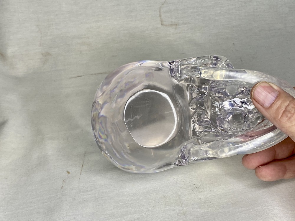 Mitchell Hedges Ancient Crystal Skull Replica, Solid Acrylic, Free Color Book
