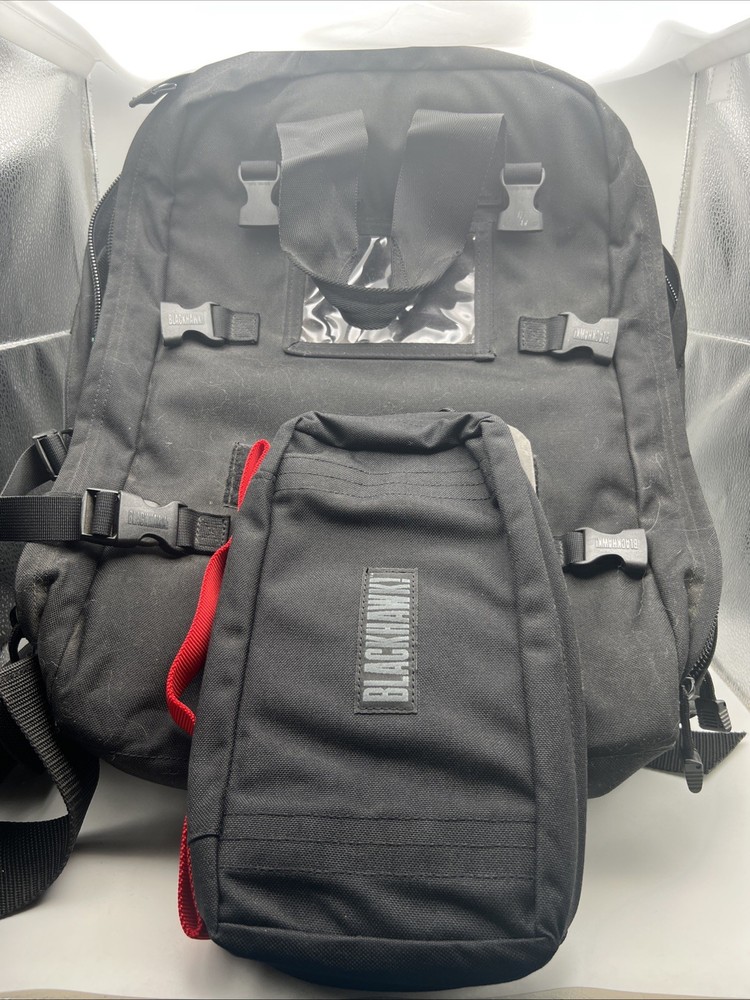 Blackhawk Jumpable Medical Backpack Black First Responder Aid Stomp See Descript