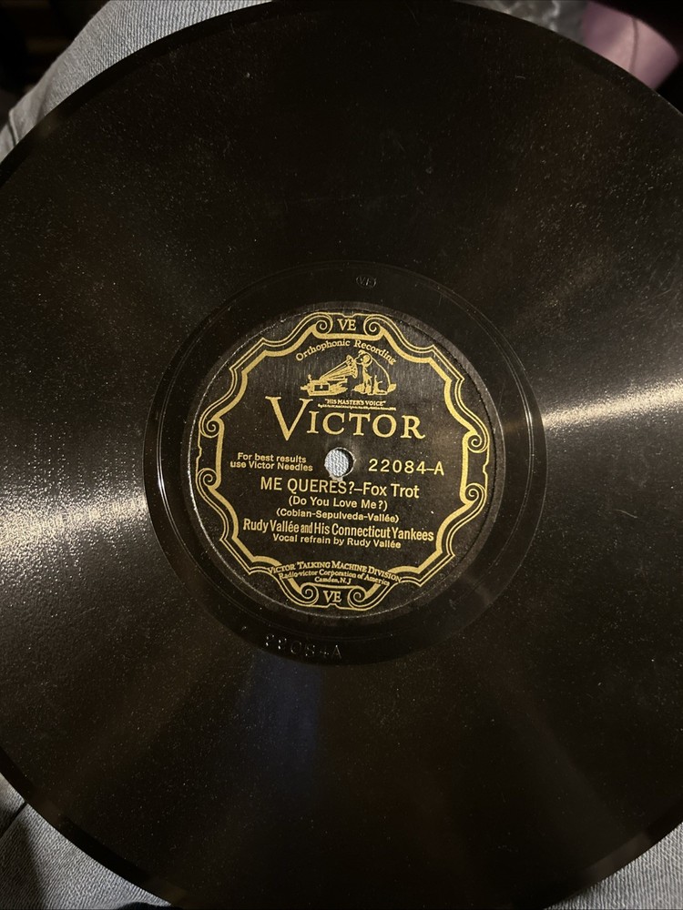 victor talking machine records