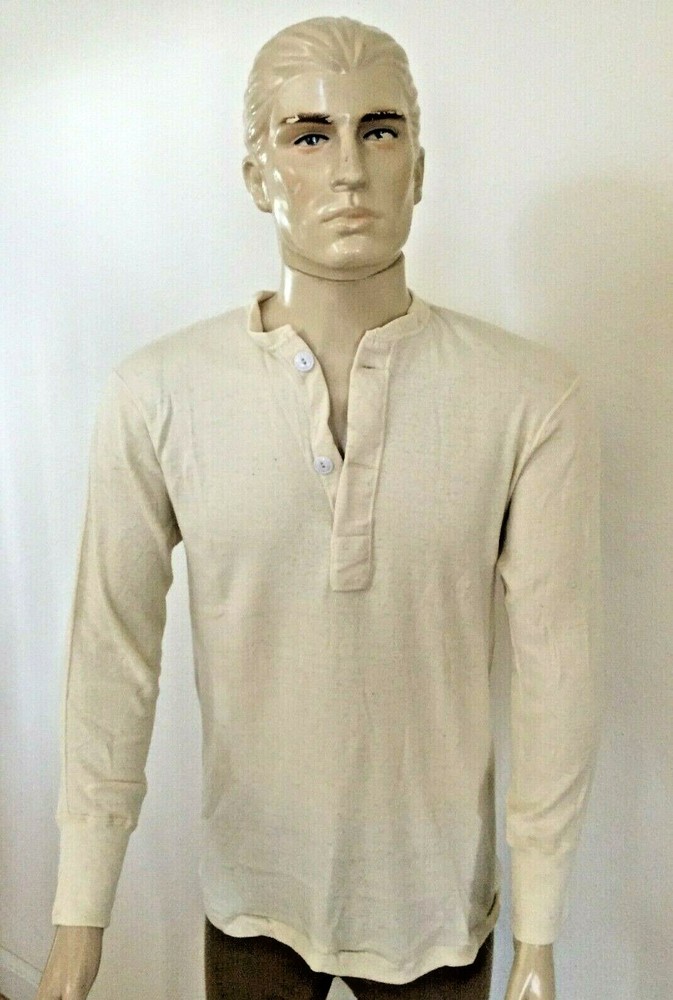 NEW ARMY ISSUE COLD WEATHER LIGHTWEIGHT WINTER WOOL BLEND UNDERSHIRT (LARGE)