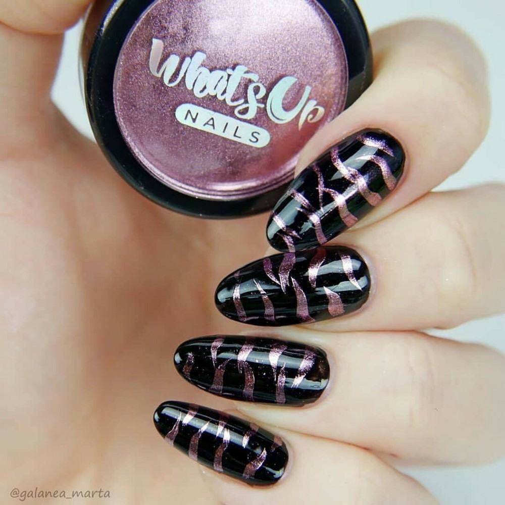 Rose Chrome Powder For Mirror Nails