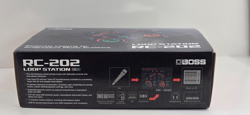 Boss RC-202 Loop Station New