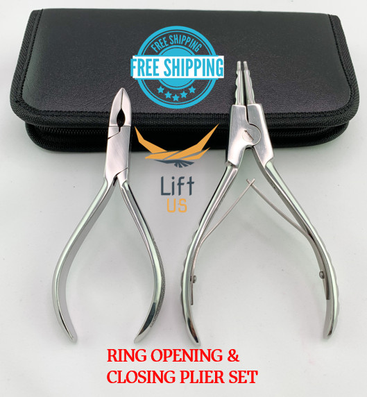 Ring Opening Pliers Ring Closing Pliers Captive Bead Insert Ball Capture Closure