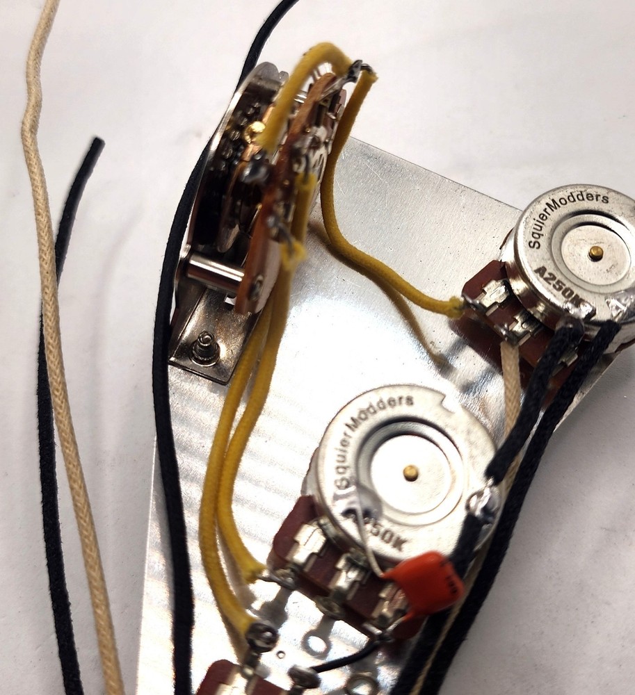 Replacement Harness for Stratocaster 60's Pre-Wired 5-Way Switch Control Plate