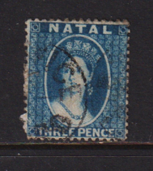 Natal - #9 used, cat. $ 60.00