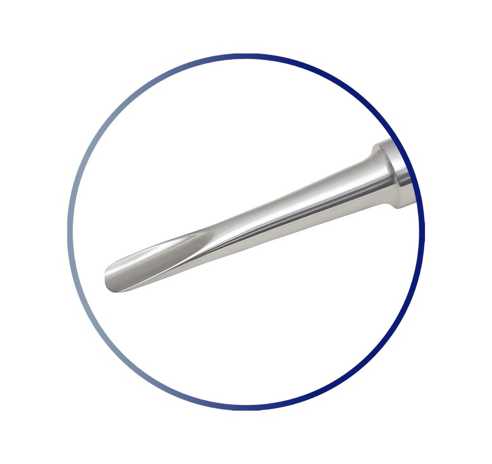 4mm Straight Tip Dental Root Tooth Luxating Elevator Pick Stainless