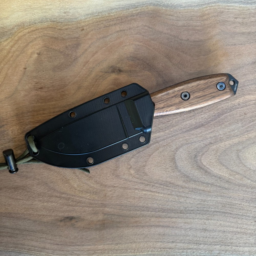 Scales compatible with ESEE-3/4 knife Walnut