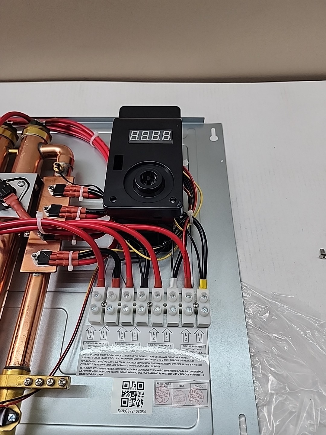 Rheem Performance 36 kW 240V Self-Modulating Electric Tankless Water Heater