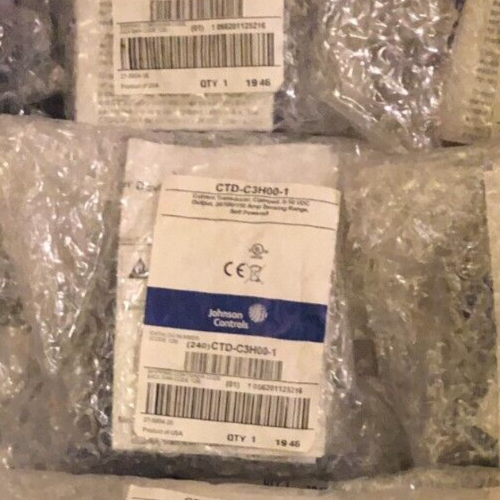 JOHNSON CONTROLS CTD-C3H00-1 Current Transducer, Split, New