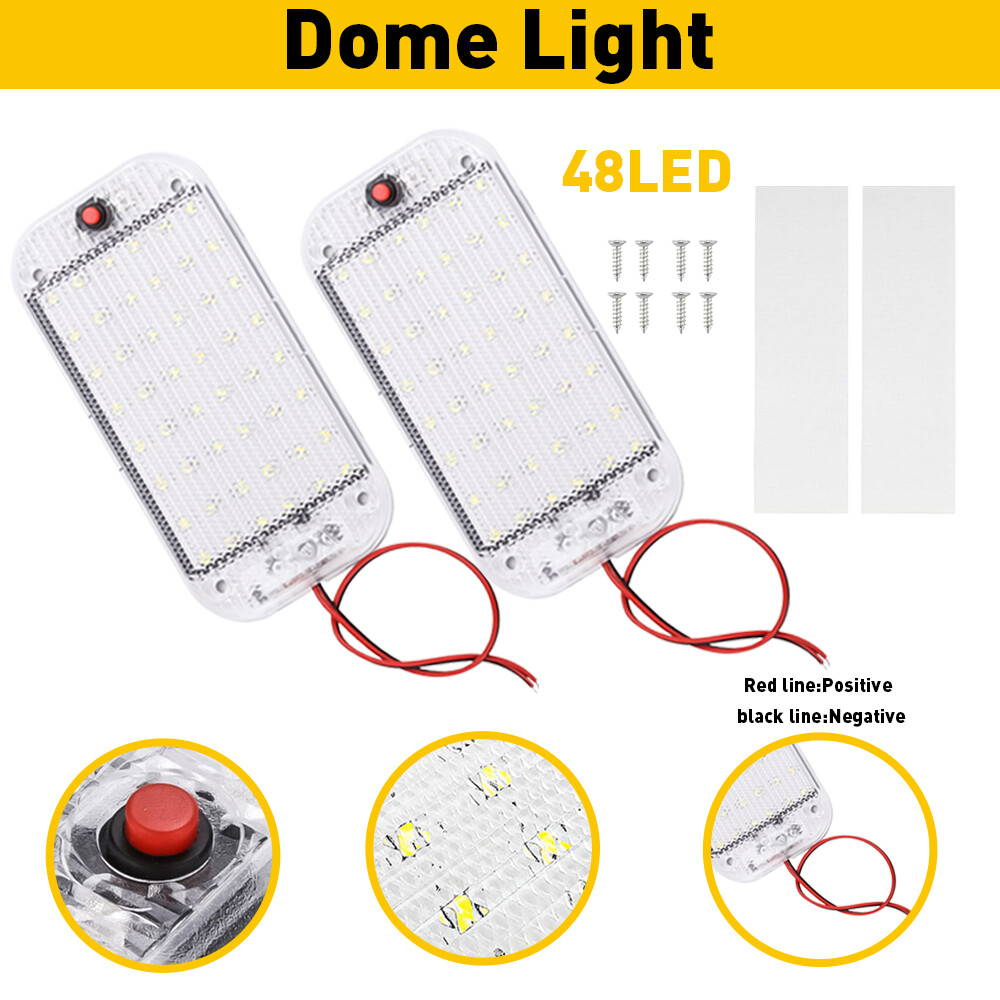 4 Pack 12V Led RV Ceiling Dome Light LED Interior Lighting for Trailer Camper RV
