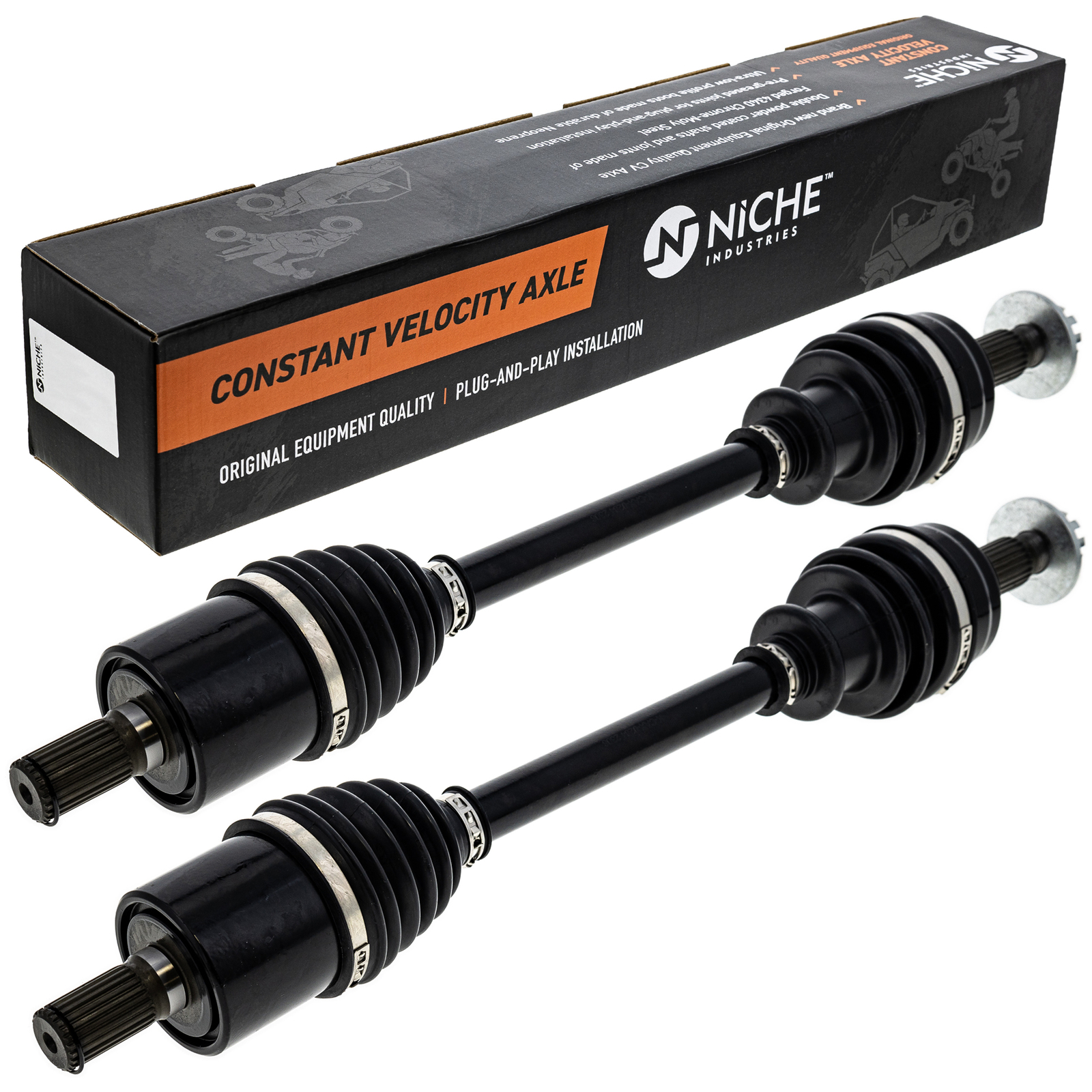 NICHE Rear CV Axle for Honda Foreman Rubicon 500 TRX520FA5 42250-HR6-B01 2 Pack