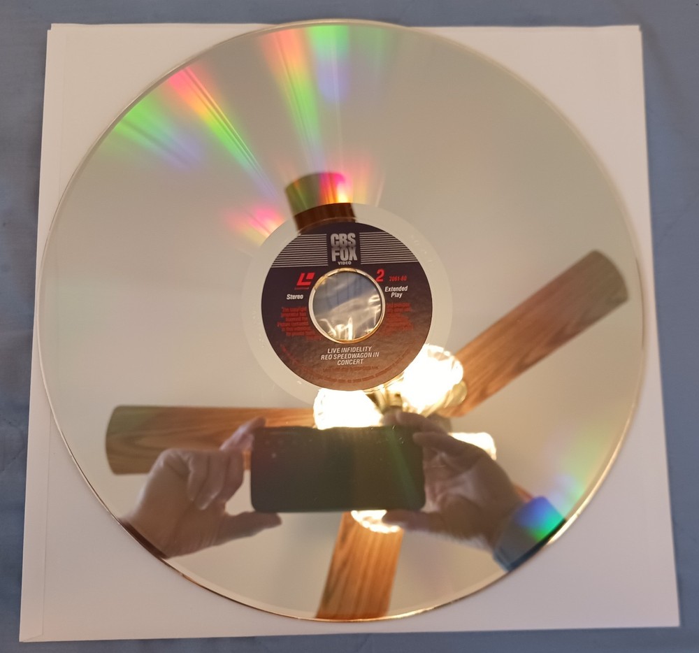 Reo Speedwagon Live Infidelity laserdisc