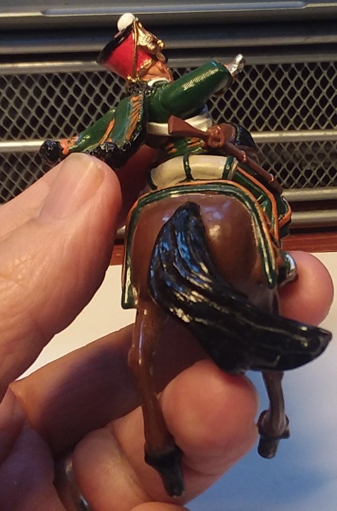 Nicely Detailed Metal Cavalryman - Needs Stand