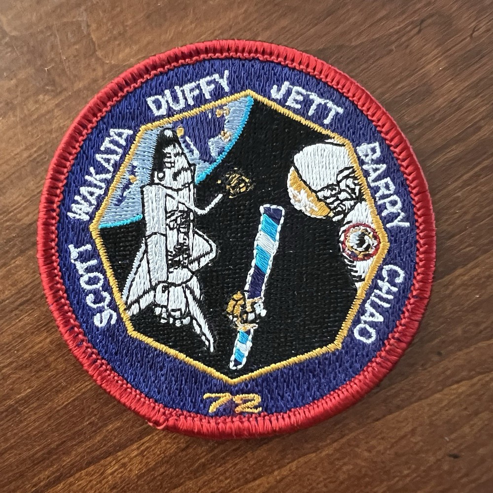 STS-72 Space Shuttle Endeavour Patch - 1996 OAST-Flyer  - REFLEX